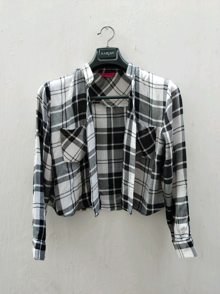 New Women Crop Shirt