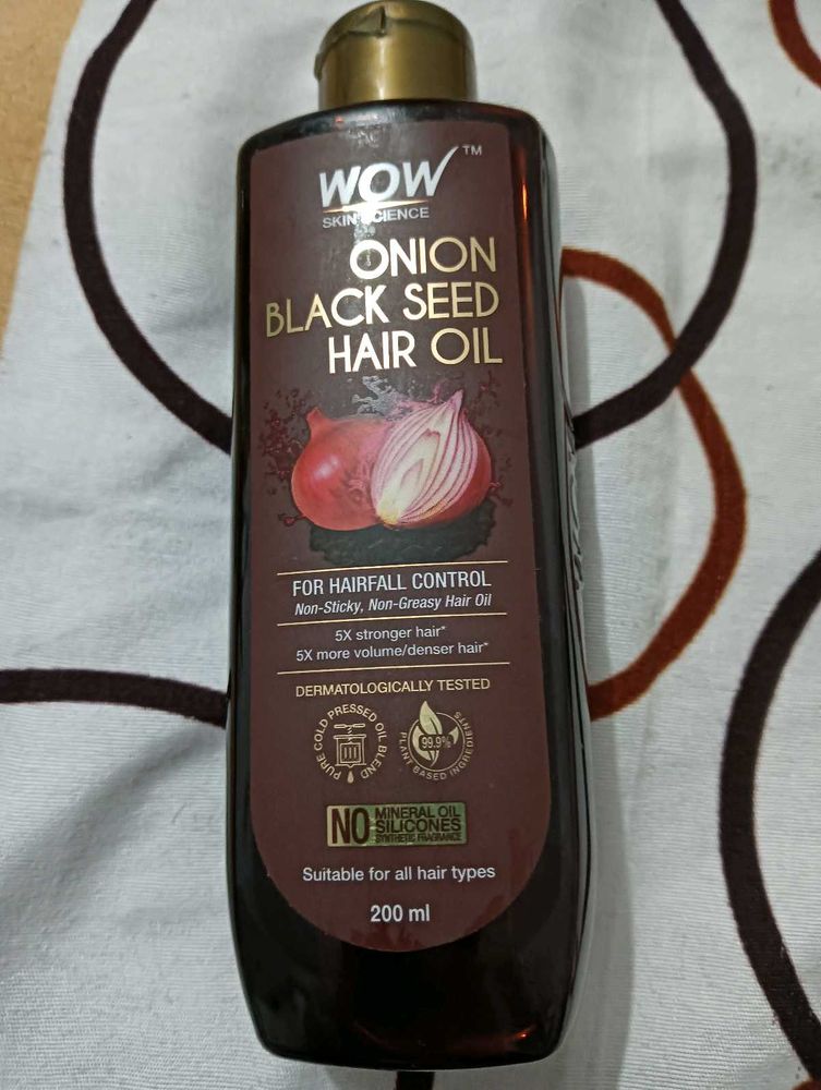 WOW Onion Black Seed Hair Oil