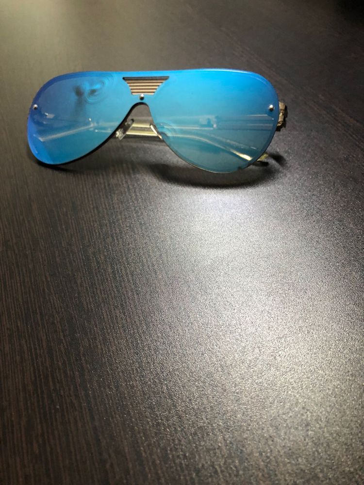 Aldo Blue Lens Aviator Sunglasses