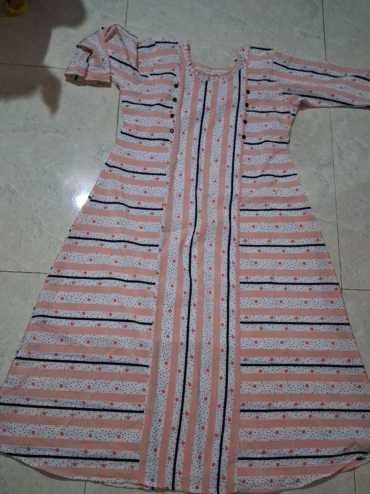 Striped Casual Dress