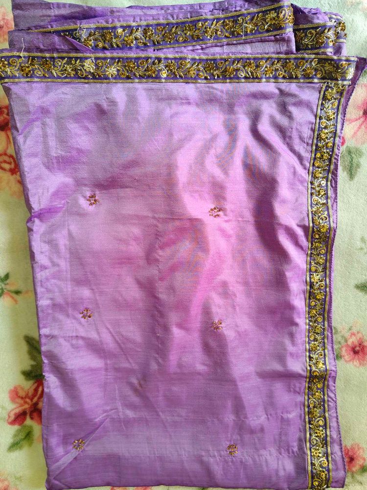Dual shade Saree