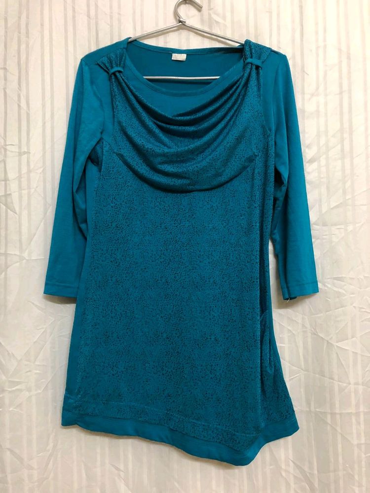 Blue Stylish Top For Women