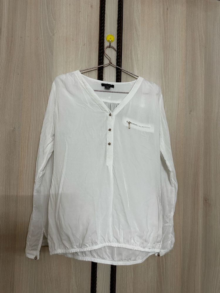 Formal White Top