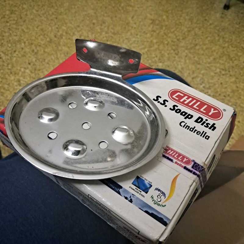 CHILLY Brand - SS Soap Dish