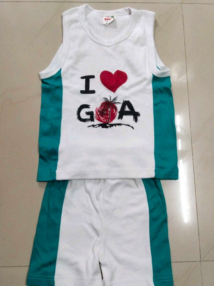 I Love Goa Kids Outfit