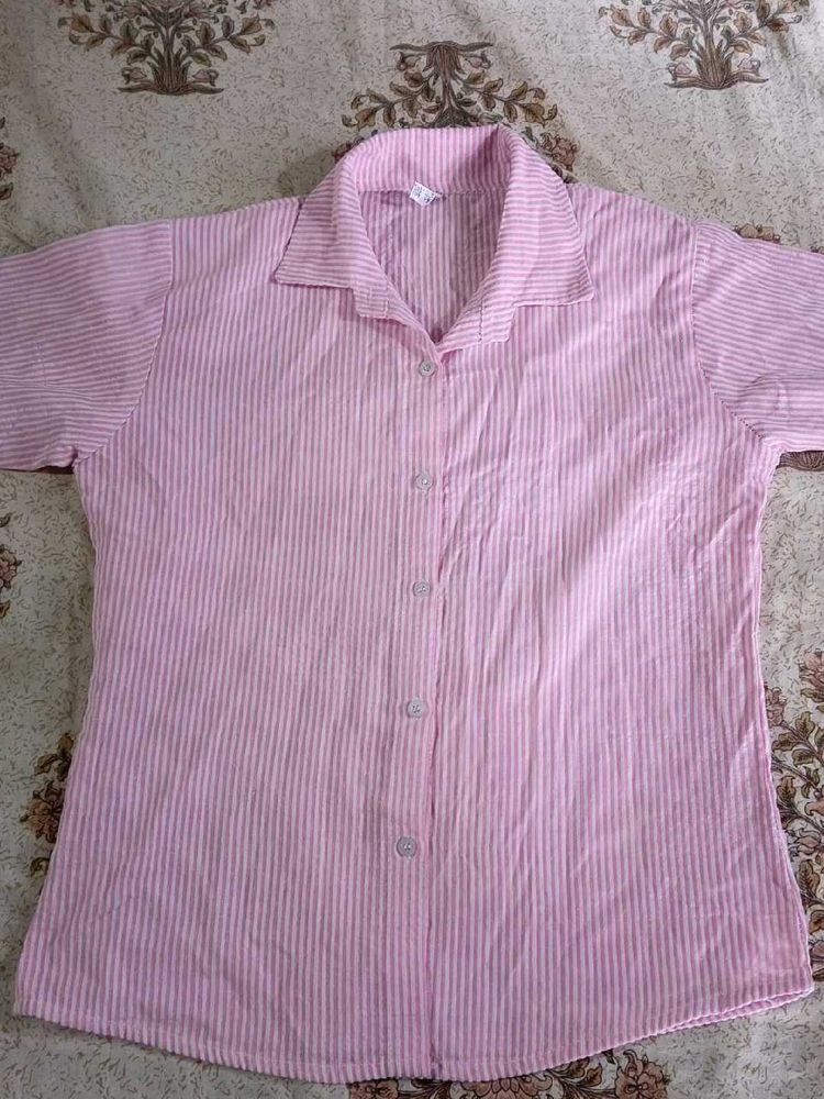Trendy Pink Shirt For Women 🩷