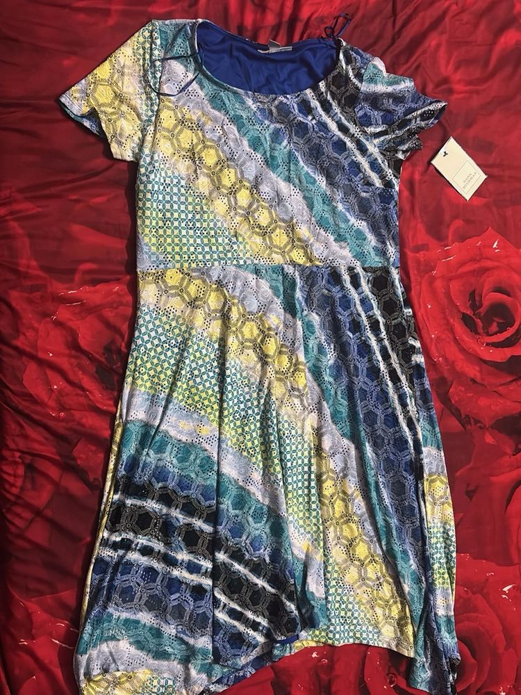 Colorful Patterned Dress