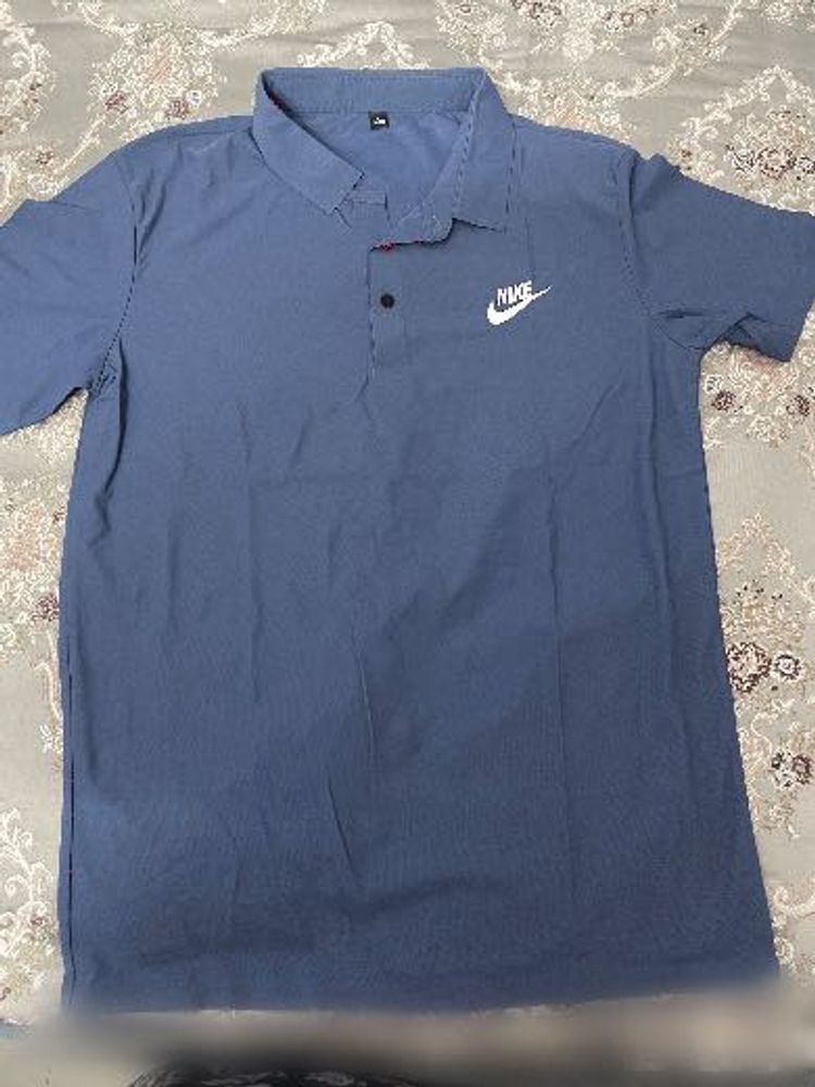 Nike Blue Polo Shirt