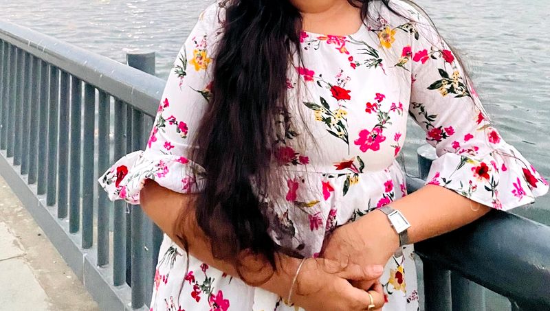 🔥❤️Floral Print Top💖🤍