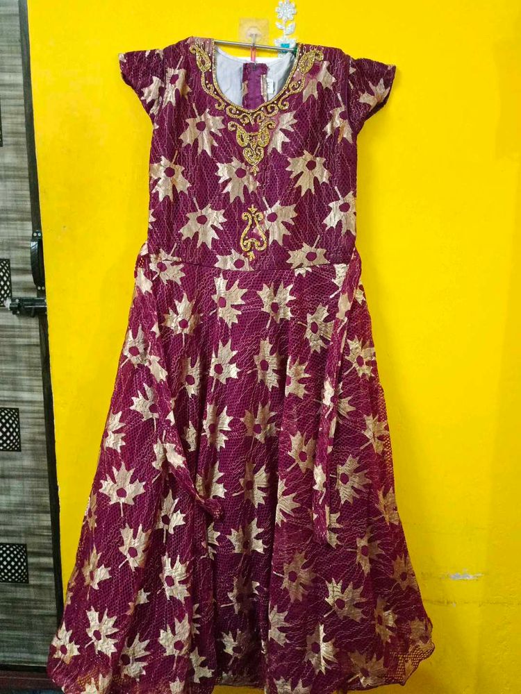 Purple &amp; Gold Dress