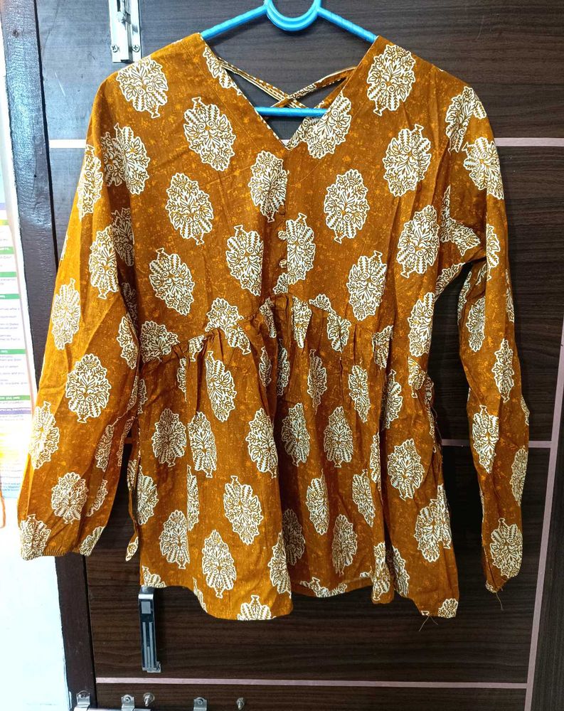 Boho Chic Printed Top