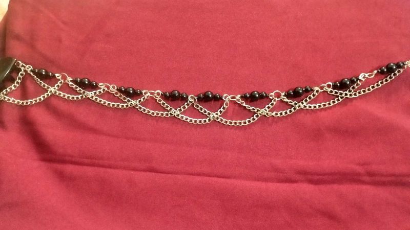 Handmade Chic Beaded Chain Belt
