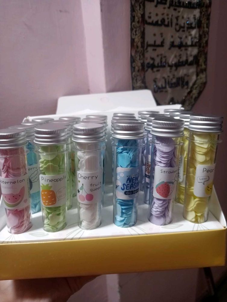 🧼 Fruity Fresh Paper Soap🍉🍍🍒 24 pieces box