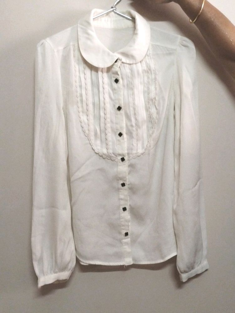 Casual White Shirt
