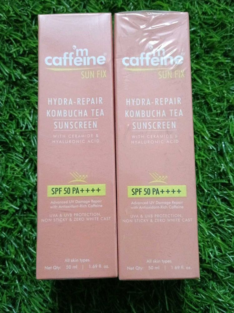 mCaffeine Sun Fix Kombucha Sunscreen SPF 50