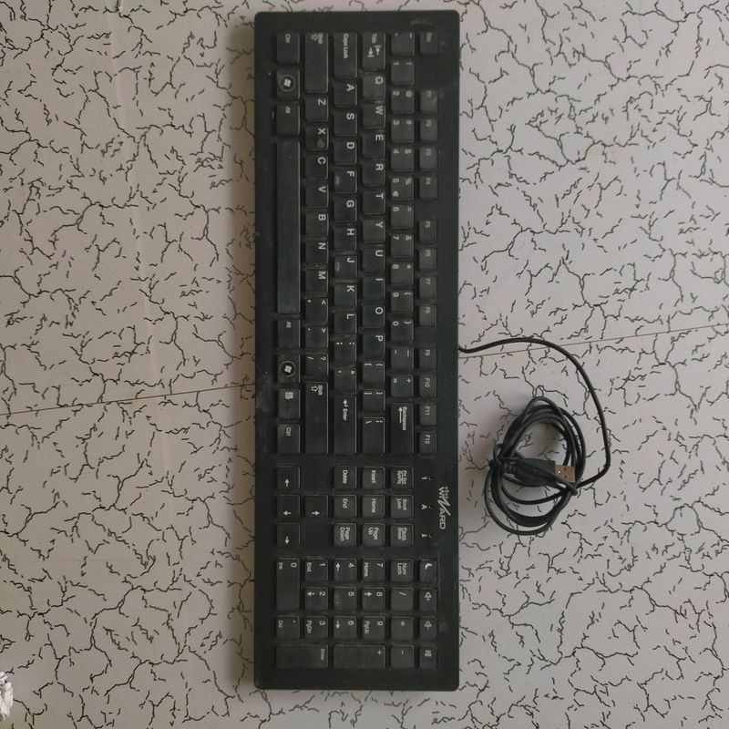 Black Computer/Laptop Keyboard Of eSys Wizard