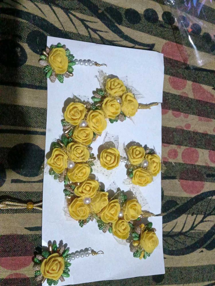 Floral Jewelry Set