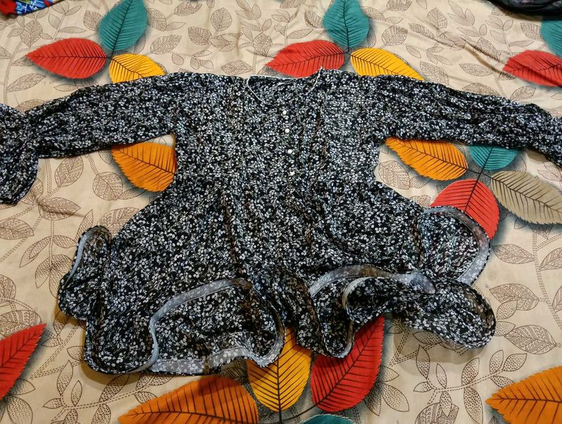 Floral Print Mini Dress