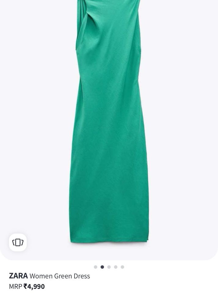 Zara Green Dress