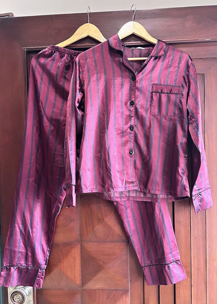 Urbanic Soft Satin Premium Night Wear