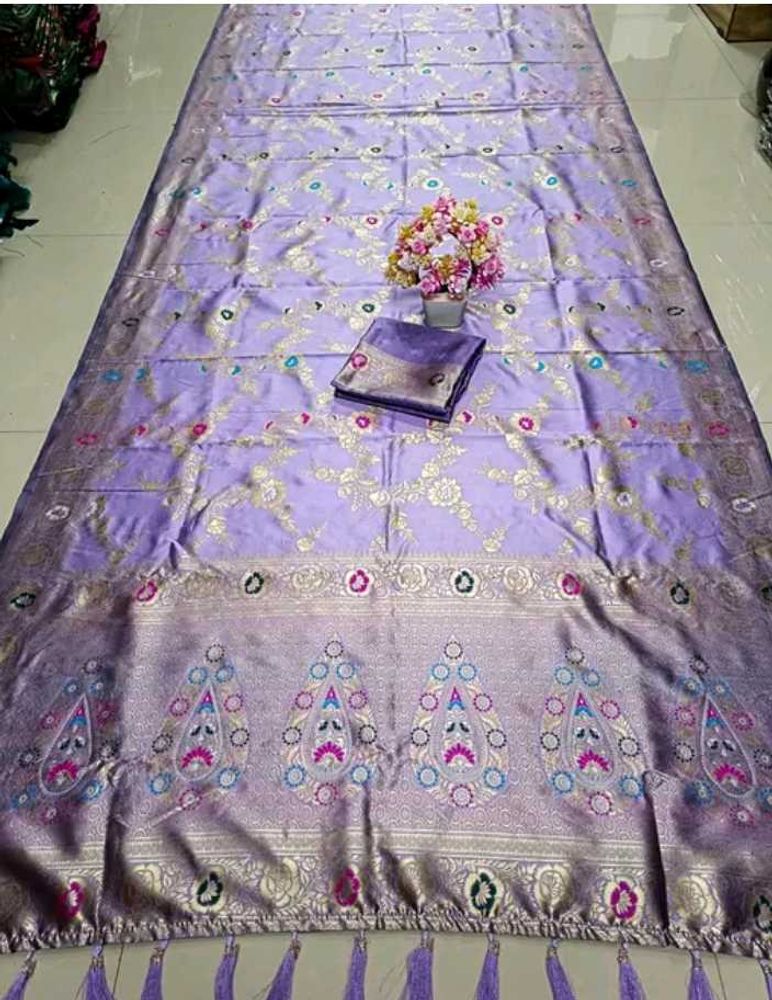 🔥 new banarasi silk saree 💕😘