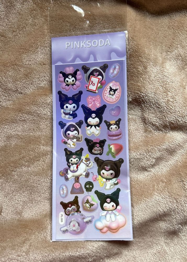 Kuromi Stickers - 01