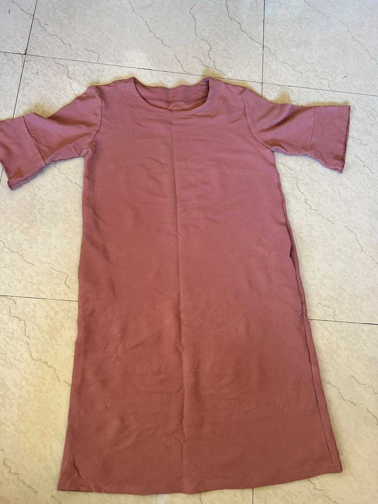 Casual Pink Dress