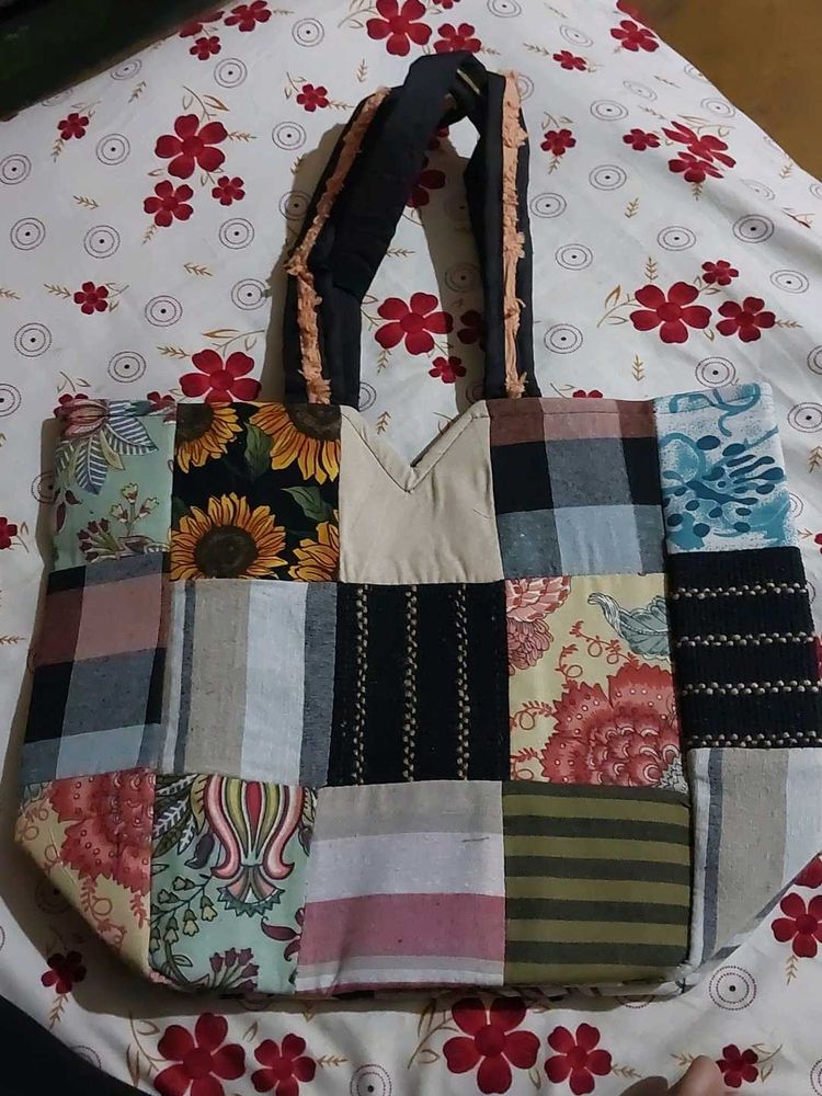 Patchwork Tote Bag