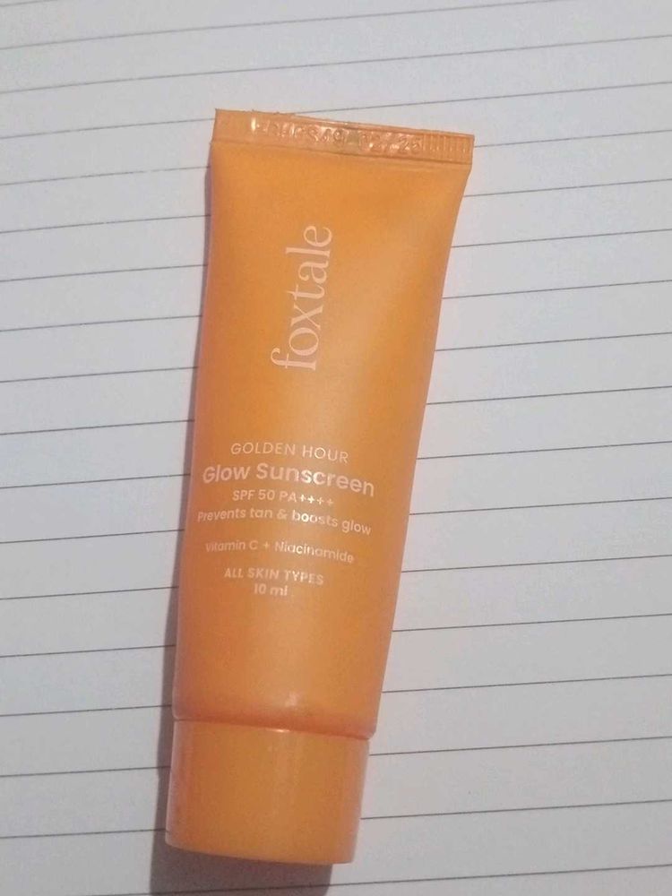 Foxtale Golden Hour Glow Sunscreen