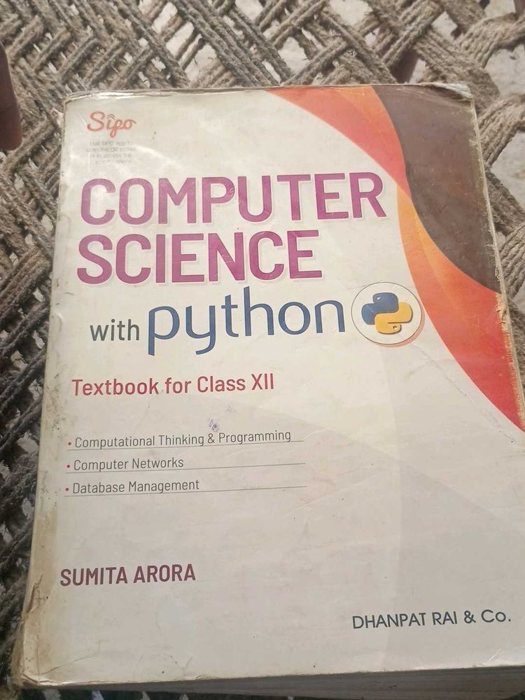 Computer Science Class 12 Book