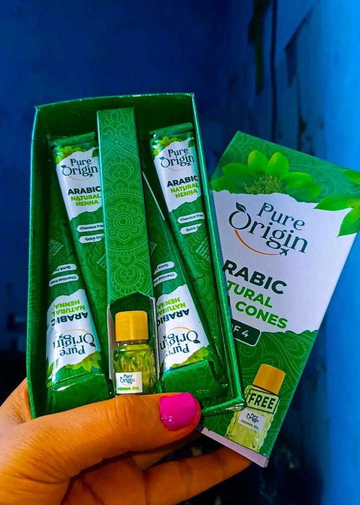 Pure Origin Henna Cones