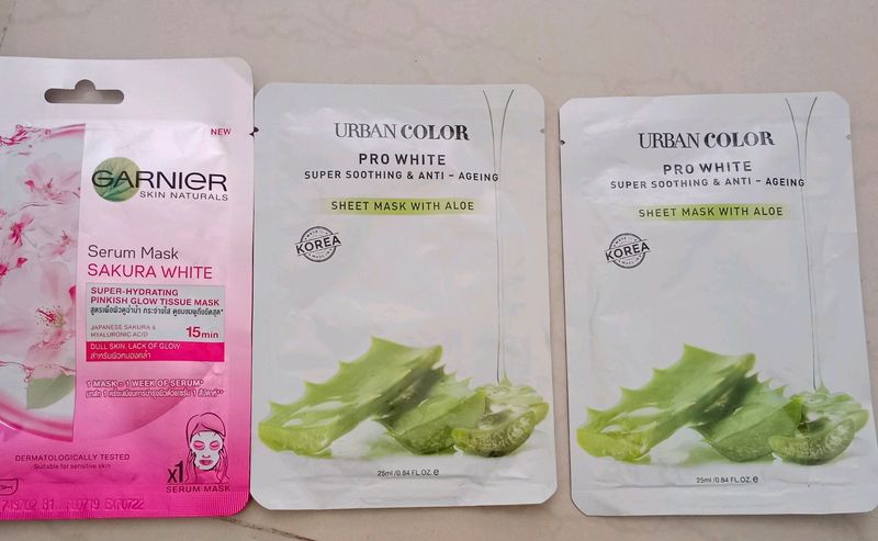 Face Sheet Mask With Aloe