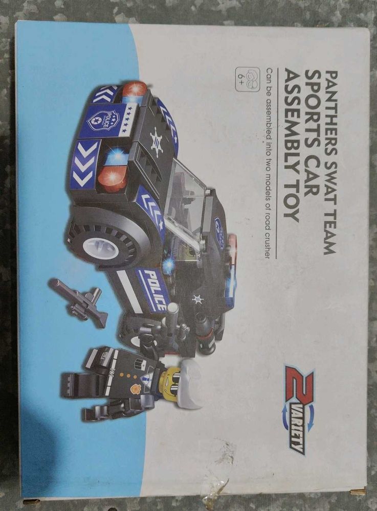 Police Car Assembly Toy