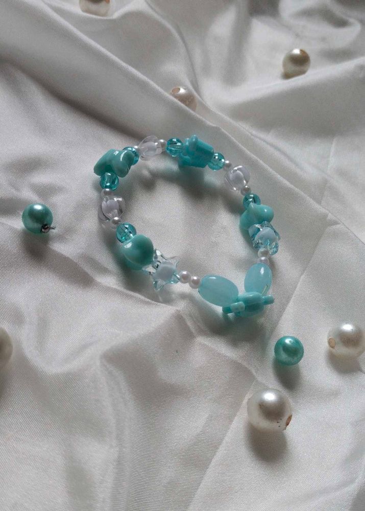 Handcrafted Kids Blue Bracelet