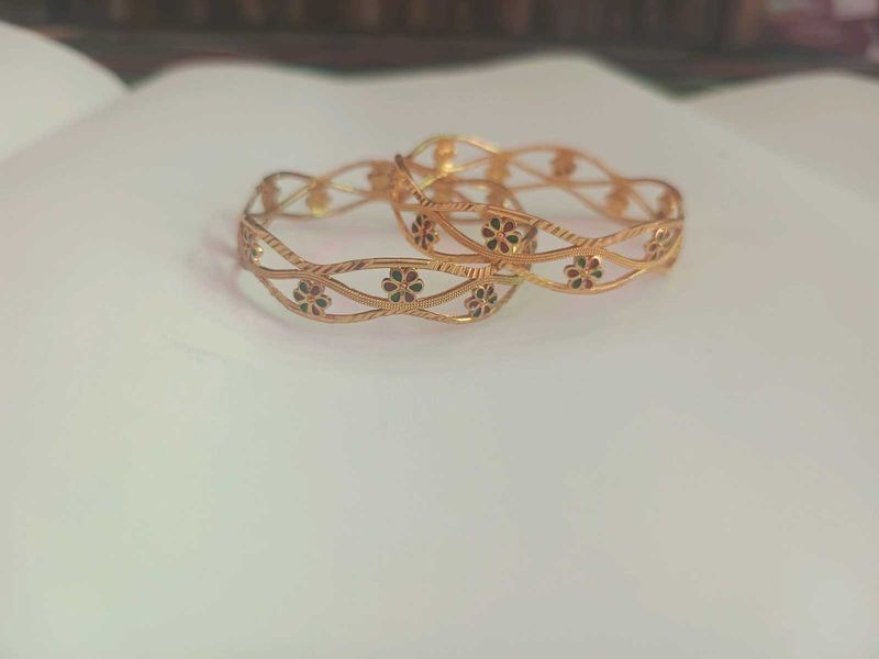 New Gold Plated Karah . 2x4 Size