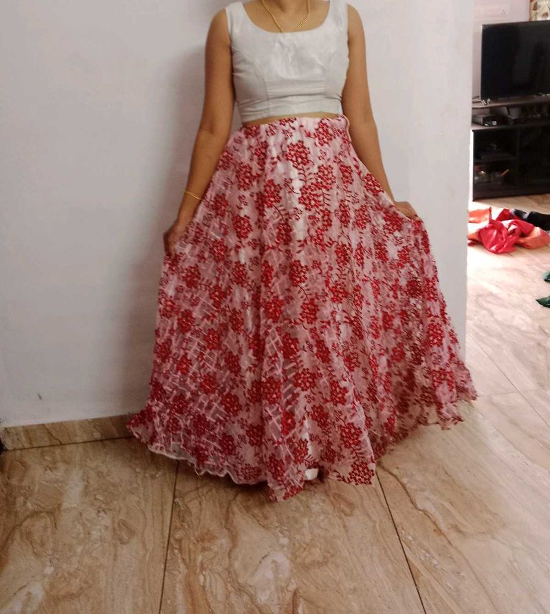 Organza Skirt And Top