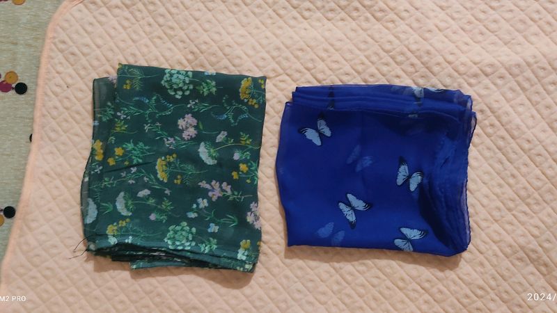 Combo Of 2 Scarfs/ Stoles-  Unused