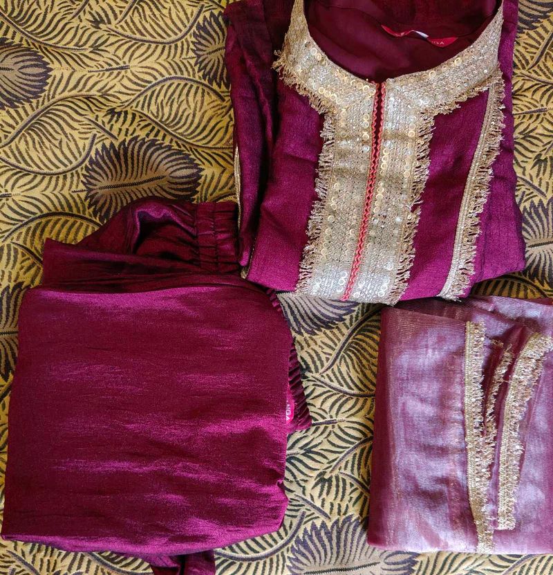 Anarkali Partywear Set Just Like New