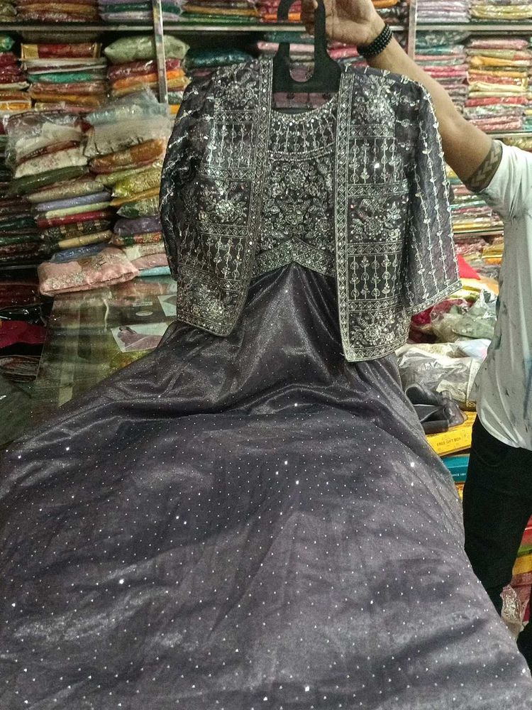 Elegant Embellished Dress with Jacket