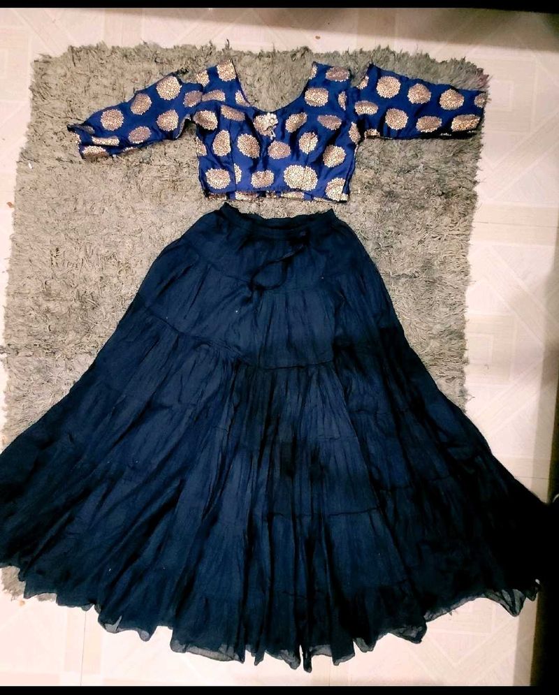 ethnic skart &amp; top set