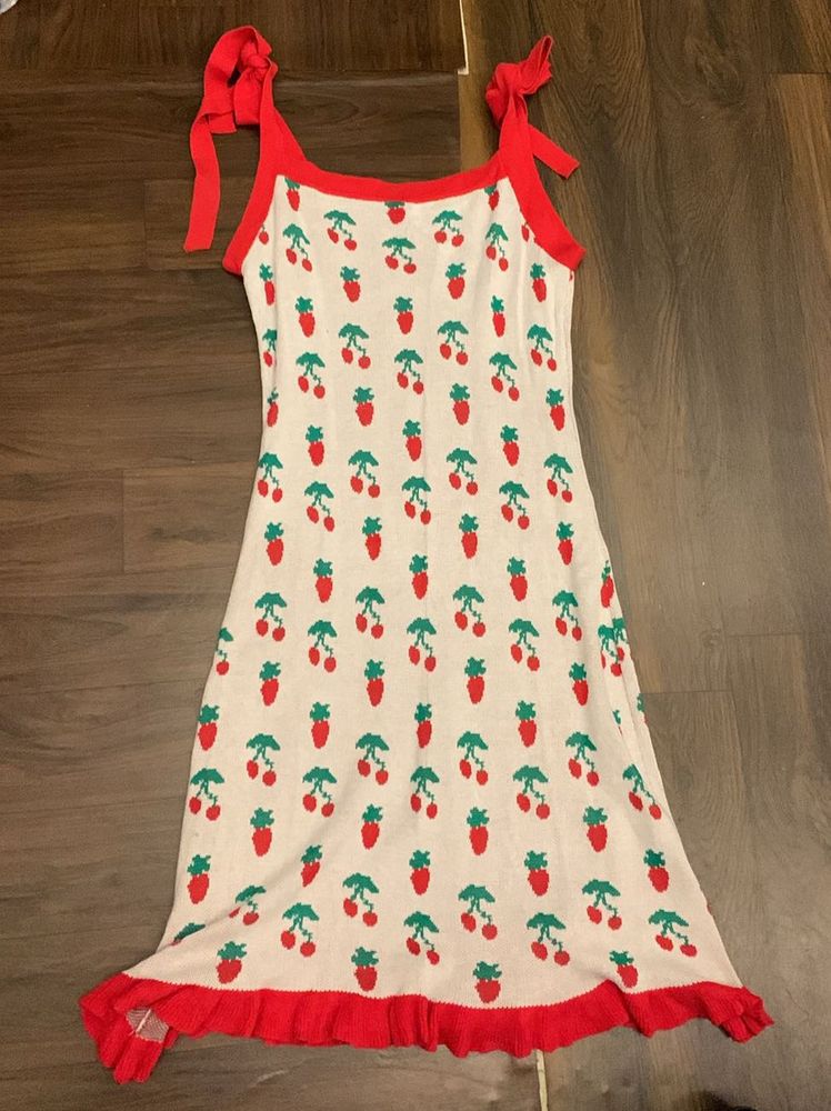 Strawberry Winter Dress