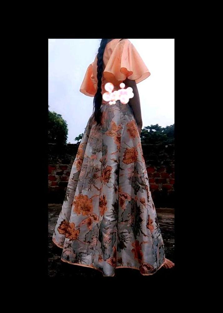 Floral Lehenga Choli Set