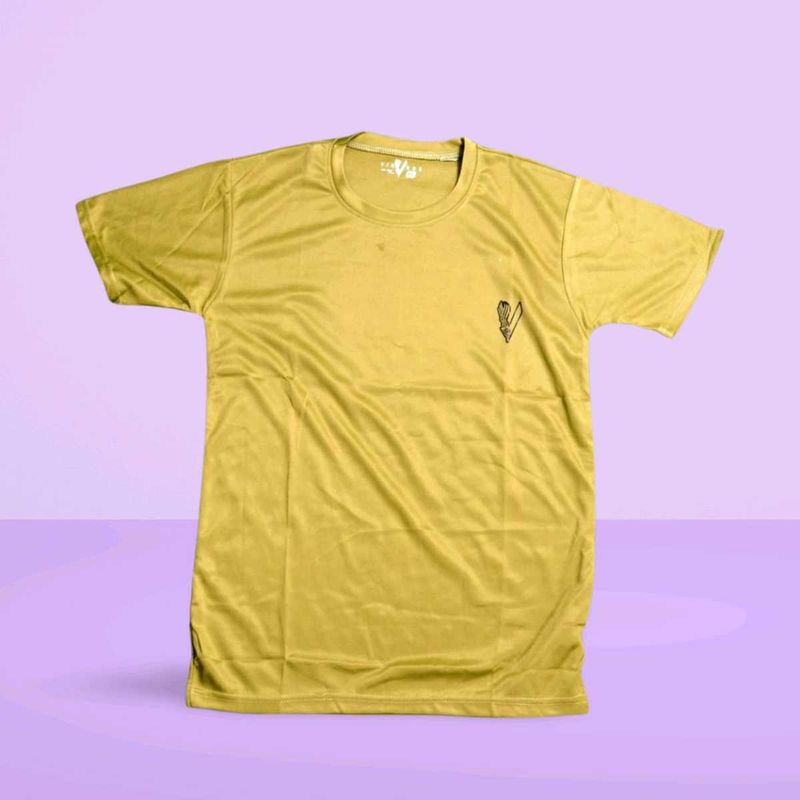 Light Yellow Graphic Tee