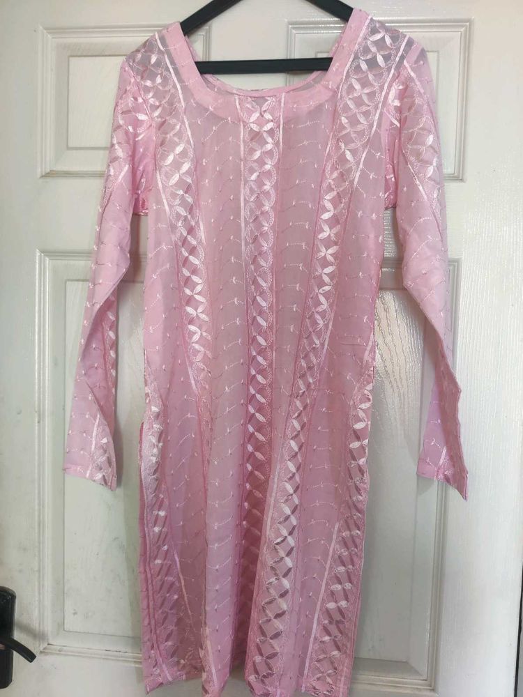 Chikankari Stitched Kurta