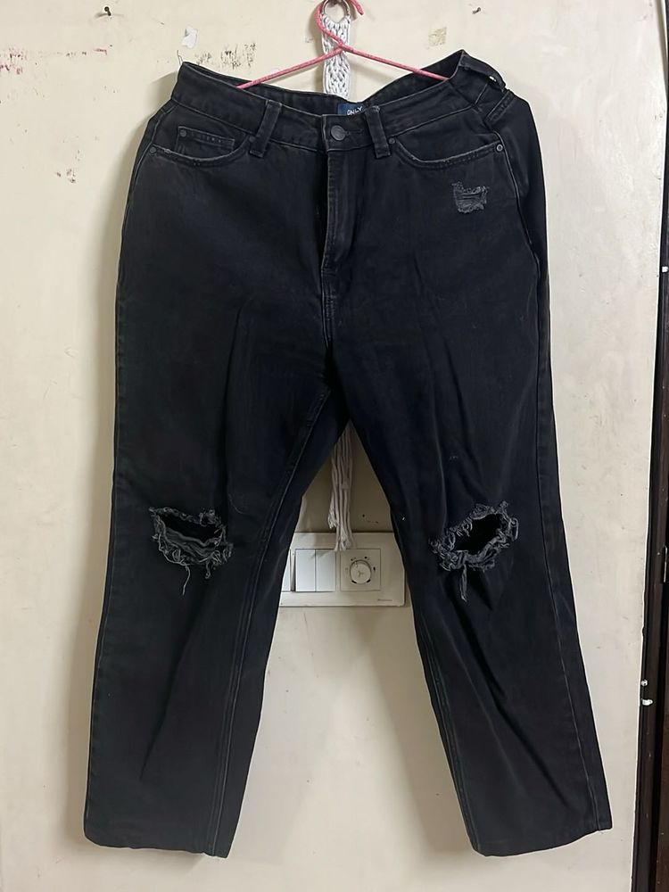 Ripped Black Jeans