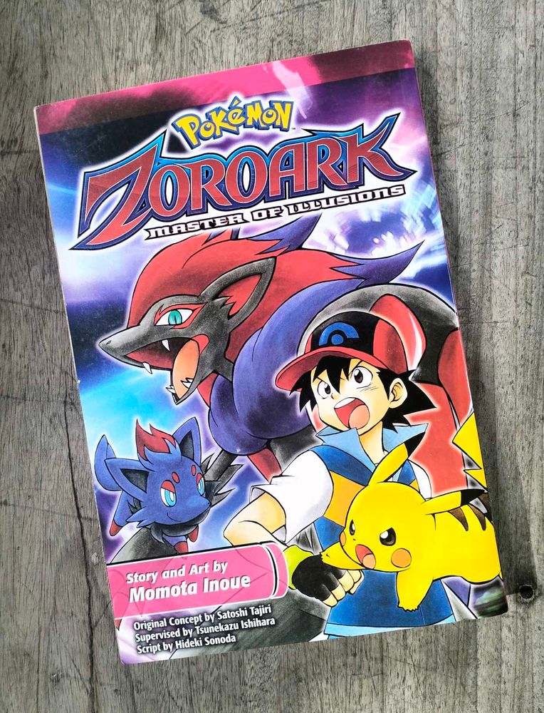 Pokemon Zoroark - manga, comic, novel, book