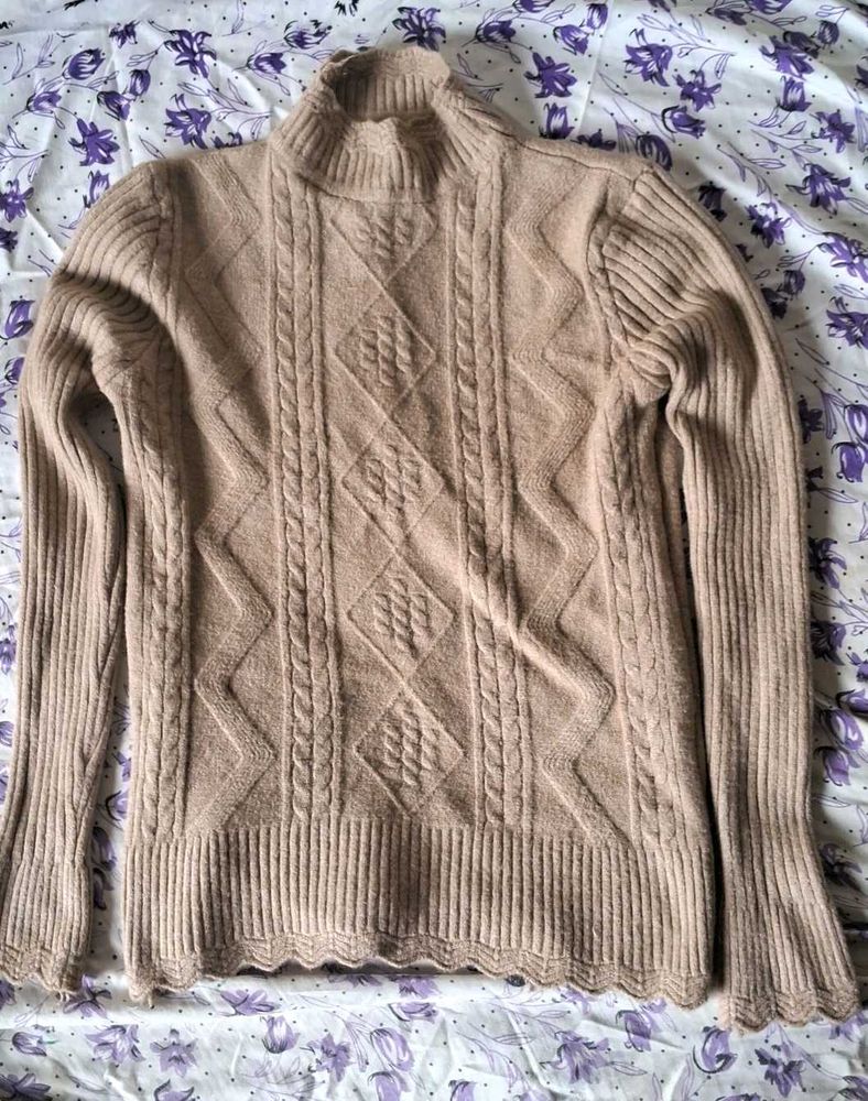 Cozy Cable Knit Turtleneck