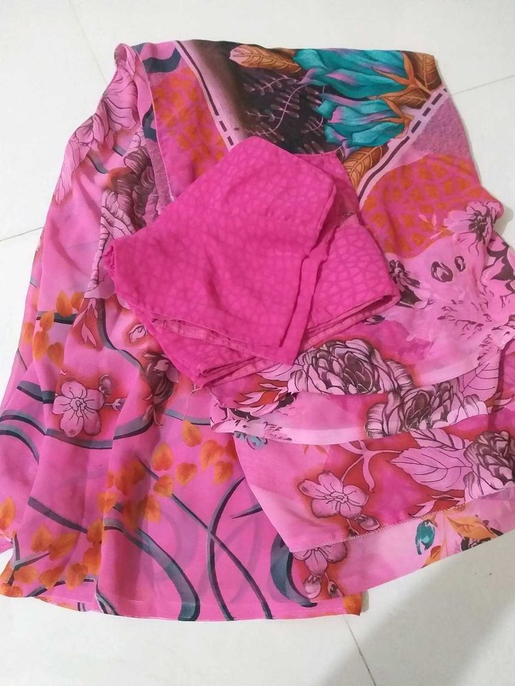 Sadi With Blouse, Saree