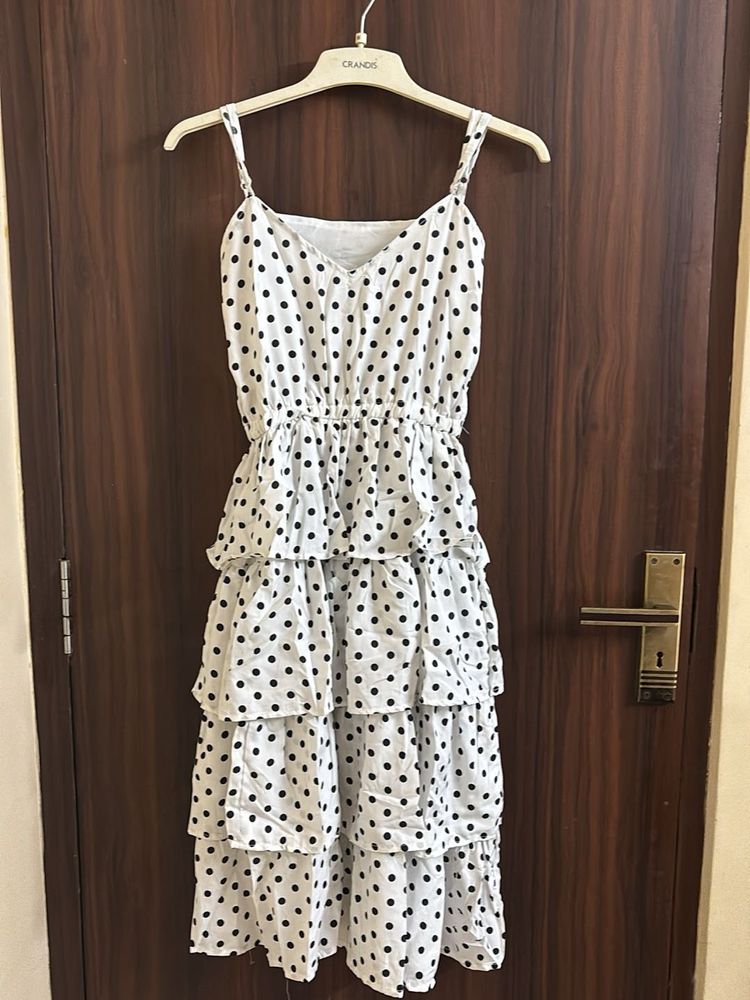 Polka Dot Tiered Sundress