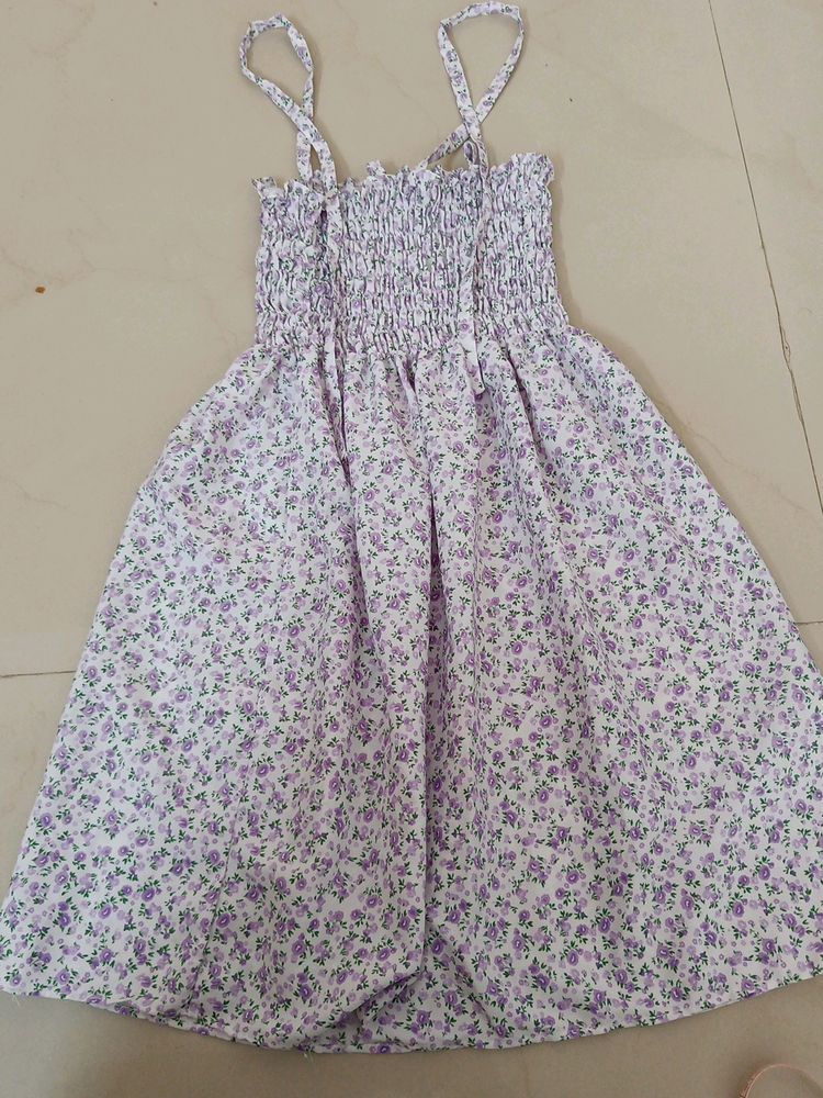 Floral Print Summer Dress.
